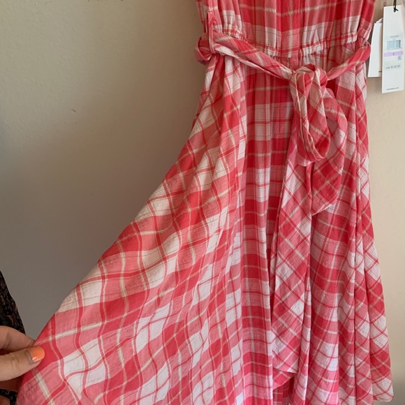 Calvin Klein Dresses & Skirts - Calvin Klein NWT Sleeveless Plaid Shirtdress